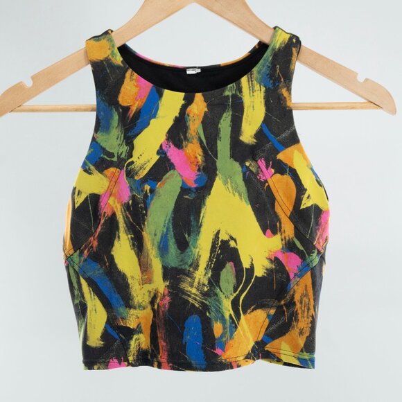 Lululemon Invigorate Training Tank Top Undertone Black Multi | 4 - Picture 3 of 7